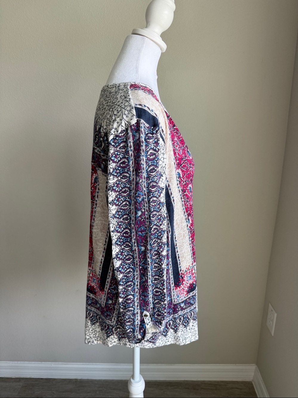 Lucky Brand women’s longsleeve knit blouse - Picture 5 of 6